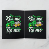 Carte Traduction de la Fête de la Saint-Patrick Trèfle C (Intérieur)