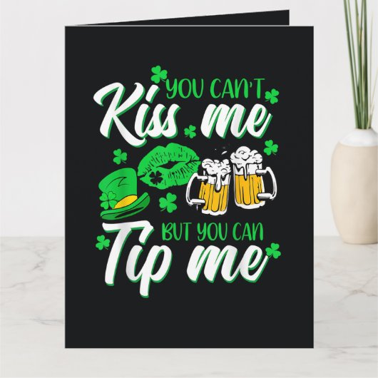 Carte Traduction de la Fête de la Saint-Patrick Trèfle C (Devant)