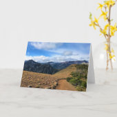 Carte Trail on Mount Howard (Fleur jaune)