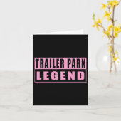 Carte Trailer Park Legend Funny 1 (Fleur jaune)