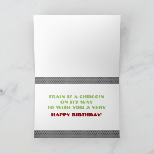 Carte Train 3D (Intérieur)