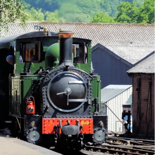 CARTE TRAIN À VAPEUR