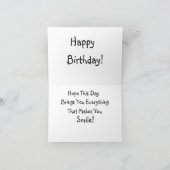 Carte Train à vapeur vintage (Intérieur)