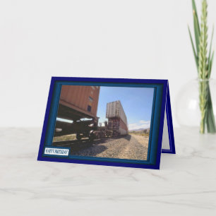 Carte Train de marchandises