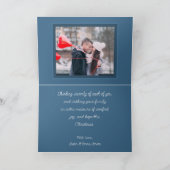 Carte Train de Noël avec photo ajoutée (Intérieur)