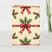 Carte Traîneau de Père Noël Vintage Personnalisable Noël (Dos)