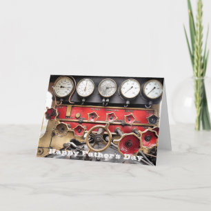 CARTE TRAINS À VAPEUR