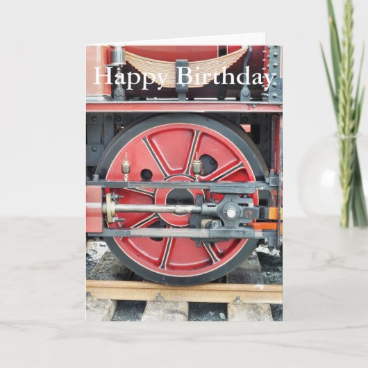 CARTE TRAINS À VAPEUR (Devant)