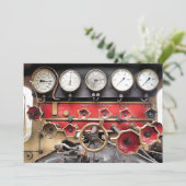 CARTE TRAINS À VAPEUR (Debout devant)