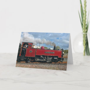 CARTE TRAINS À VAPEUR