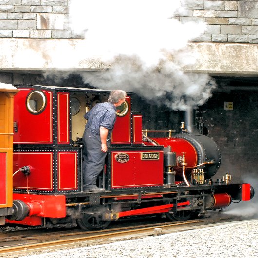 CARTE TRAINS À VAPEUR