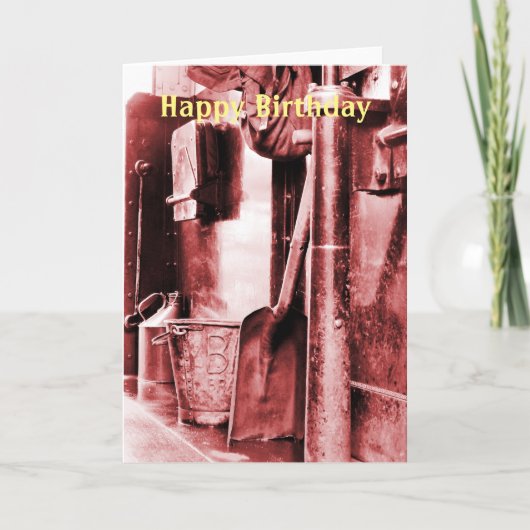 CARTE TRAINS À VAPEUR (Devant)