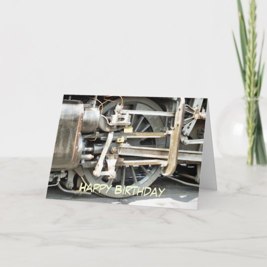 CARTE TRAINS À VAPEUR (Devant)