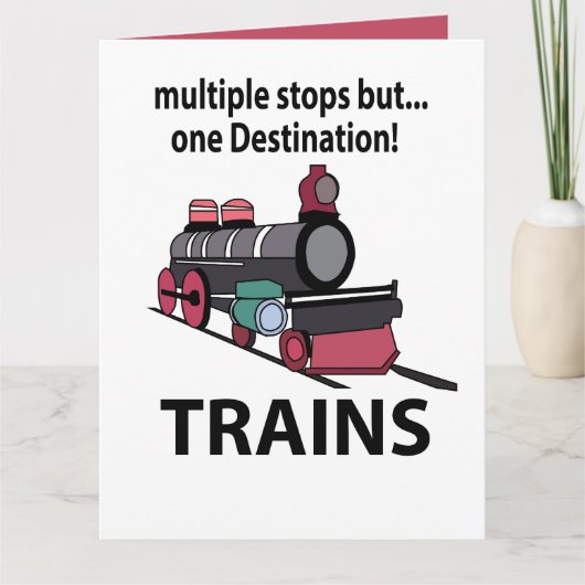 Carte Trains Arrêts Multiples Mais Trains Une Destinatio (Devant)