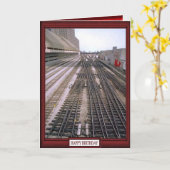 Carte Trains et voies - Le rail devant (Fleur jaune)