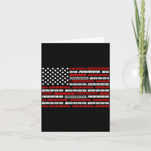 Carte Trains Patriotiques Drapeau Pour Les Amateurs De T
