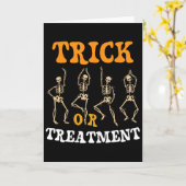 Carte Traitement ou astuce Physiothérapie Squelette Pt H (Fleur jaune)