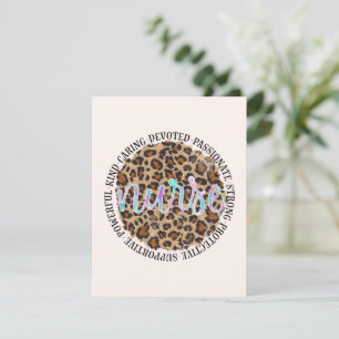 Carte Traits de la personnalité infirmière