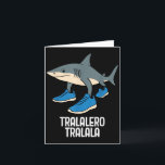 Carte Tralalero Tralala Cerveau Italien Rotation Drôle M<br><div class="desc">Tralalero Tralala Cerveau Italien Rotation Drôle Mème</div>