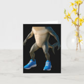 Carte Tralalero Tralala Italian Brainrot Halloween Costu (Fleur jaune)