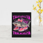 Carte Tralalita Tralalelita Funny Brainrot italien Hallo (Fleur jaune)