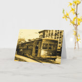 Carte Tramway de désir sur le St de canal (Fleur jaune)