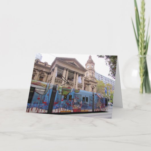 Carte tramway de melbourne (Devant)