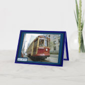 Carte Tramway sur le chemin (Devant)