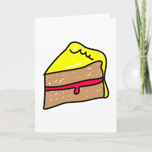 Carte Tranche de gâteau