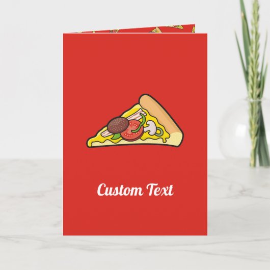 Carte Tranche de pizza (Devant)