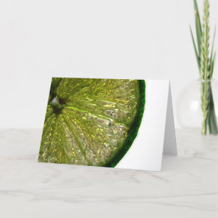 Carte Tranche enduite de chaux de sucre