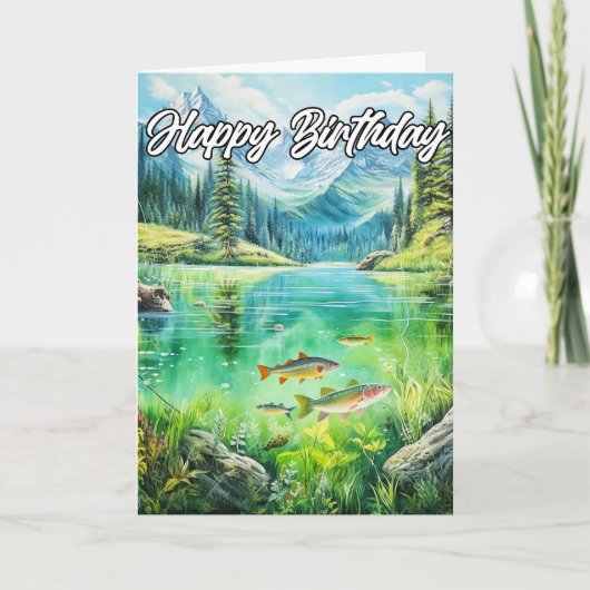 Carte Tranquille Fin Été Jour Sur L'Étang (Devant)