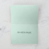 Carte Tranquillité "Plus que des amis" (Intérieur)