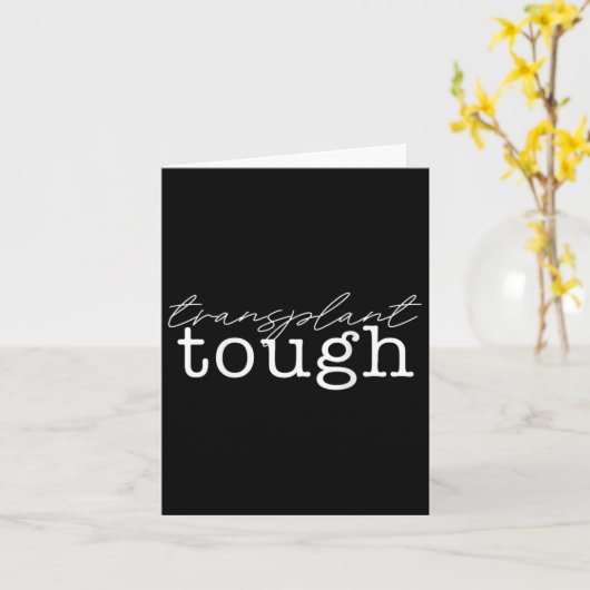 Carte Transplanter Tough Kidney Orgue Renal Transplanter (Fleur jaune)