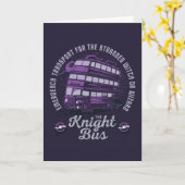 Carte Transport d'urgence - Le Knight Bus (Fleur jaune)