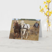 Carte Travail (Fleur jaune)