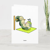 Carte Travail de fitness ABS de chenille (Dos)