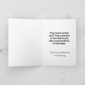 Carte travail de laboratoire surprise (Intérieur)