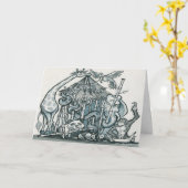 Carte Travail d'équipe (Fleur jaune)