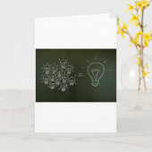Carte Travail d'équipe concept.jpg d'ampoules (Fleur jaune)
