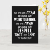 Carte Travail d'équipe Travail d'Esprit merveilleux Idée (Fleur jaune)