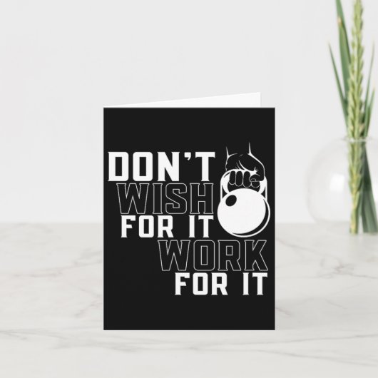 Carte Travail Pour It Weighlifting Exercice Salle De Fit (Devant)