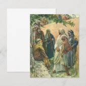 Carte Travail sur le Sabbat, Religion Vintage (Devant / Derrière)