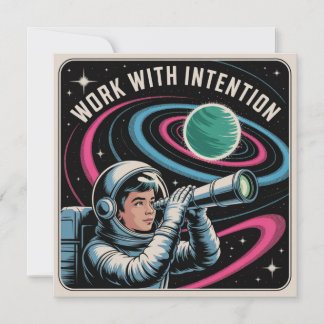 Carte Travailler avec Intention