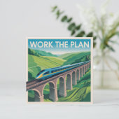 Carte Travailler le plan (Debout devant)