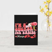 Carte Travailleur de naissance de la Saint-Valentin Je s (Fleur jaune)