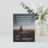 Carte Travaux d'une vie (Debout devant)