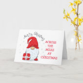 CARTE **TRAVERSER LES MILES** À NOËL (Fleur jaune)