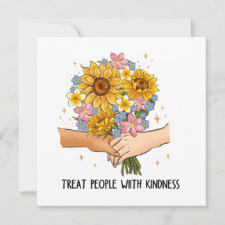 Carte Treat People with Kindness