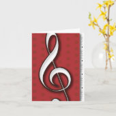 Carte Treble (Fleur jaune)